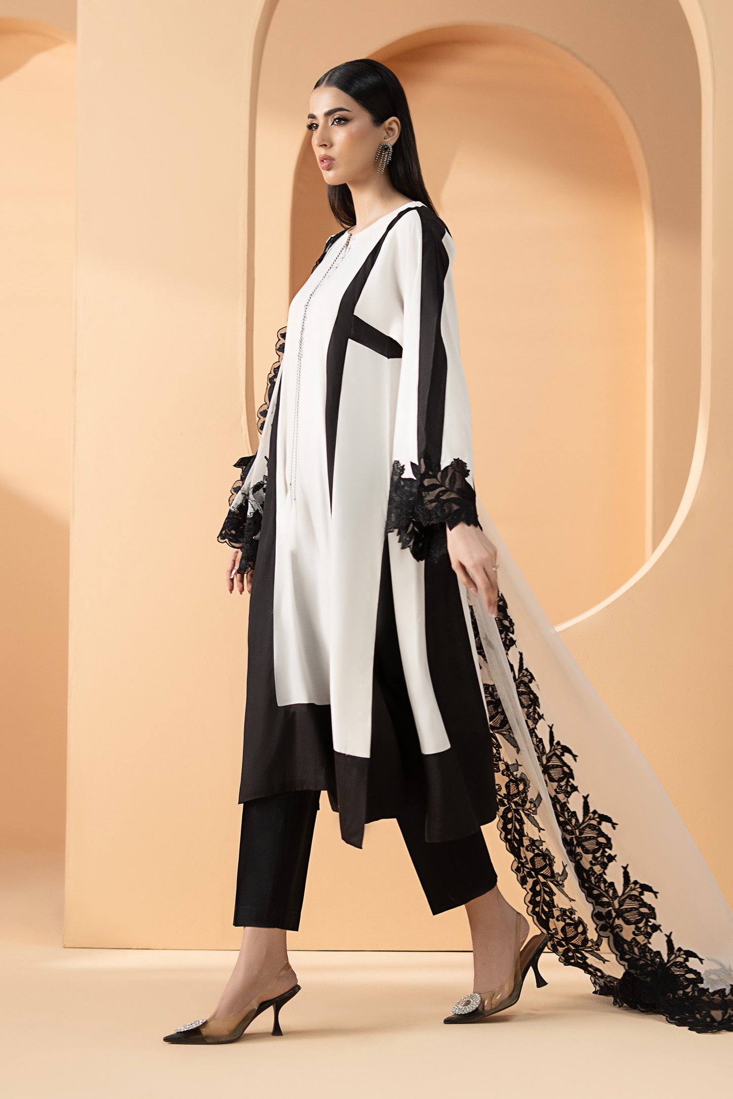 3 Piece Dyed Raw Silk Suit