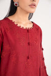3 Piece Embroidered Dobby Lawn Suit