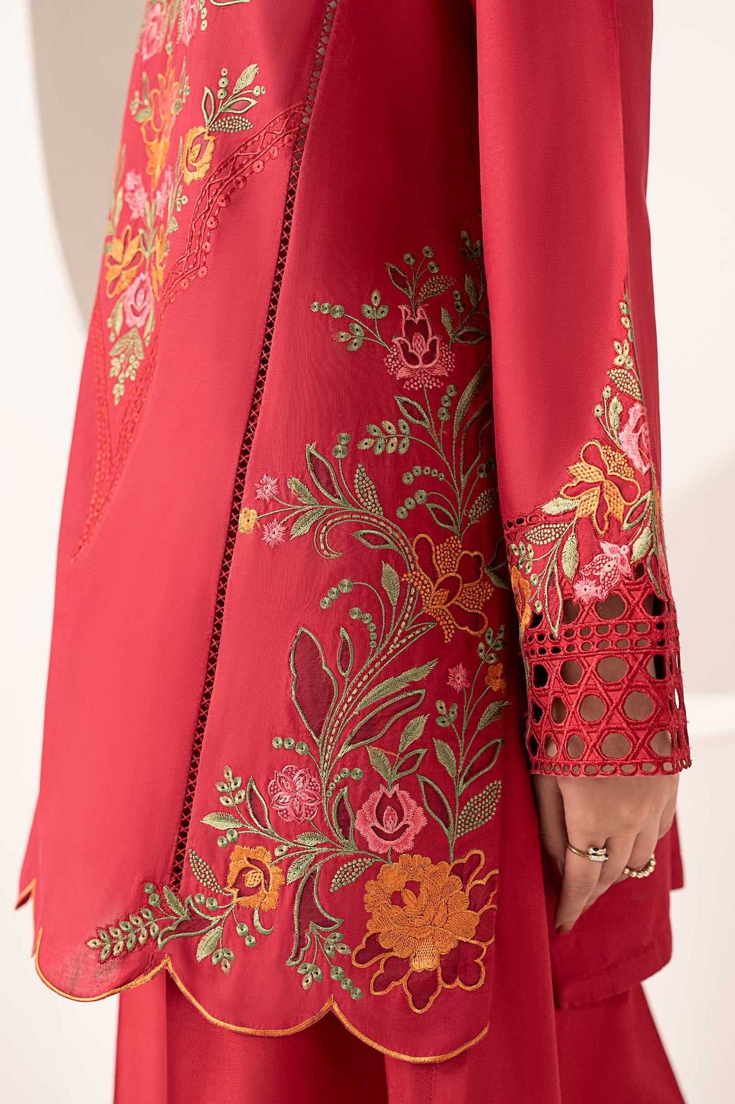 3 Piece Embroidered Lawn Suit