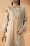 3 Piece Embroidered Dobby Lawn Suit