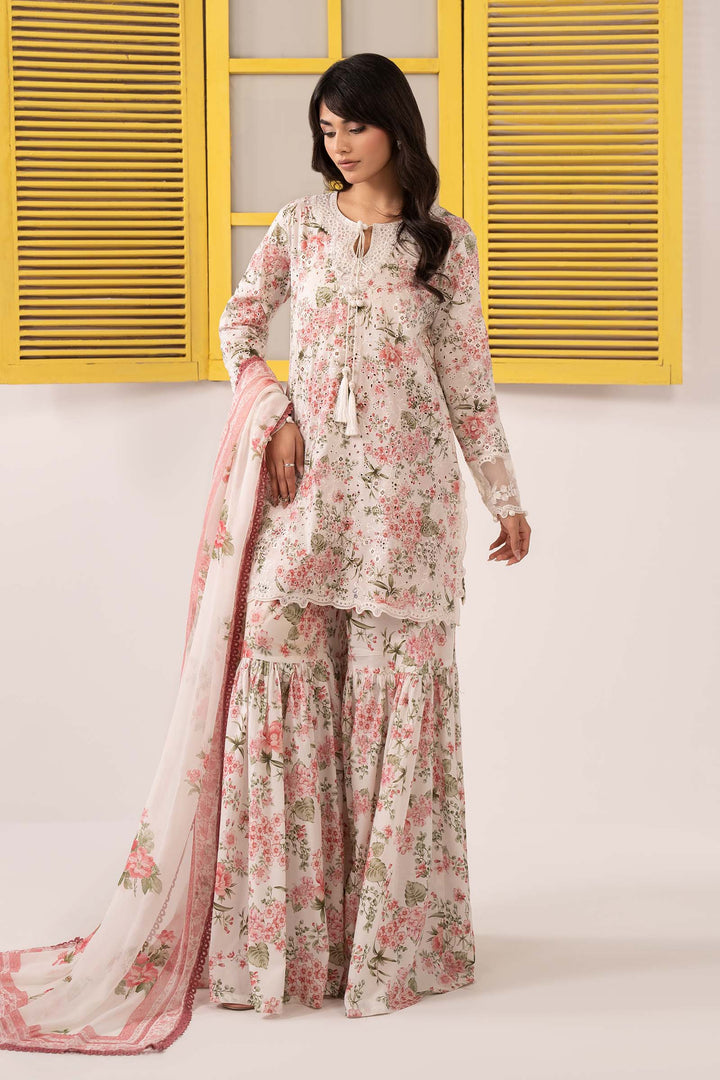 3 Piece Embroidered Lawn Suit All Products DW26201-ESM-OFW