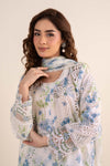 3 Piece Embroidered Lawn Suit