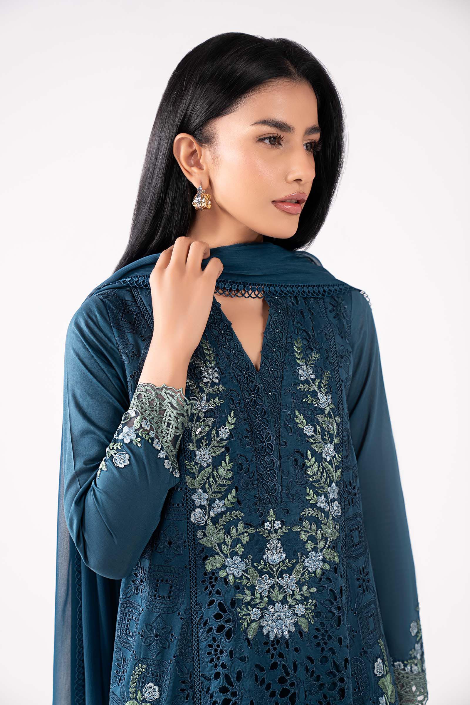 3 Piece Embroidered Lawn Suit