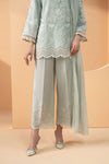 3 Piece Embroidered Dobby Lawn Suit