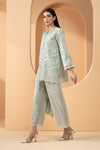 3 Piece Embroidered Dobby Lawn Suit