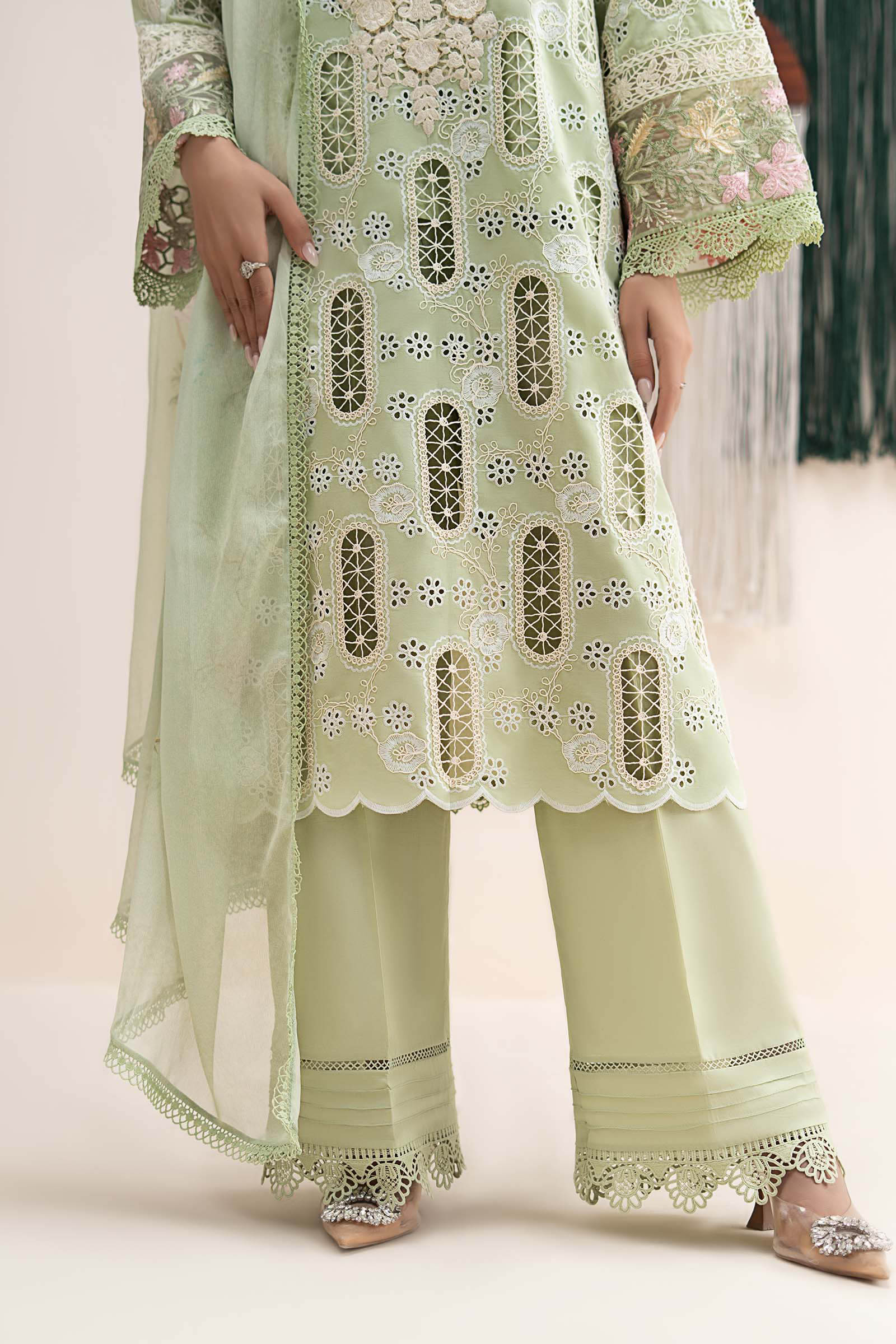 3 Piece Embroidered Lawn Suit