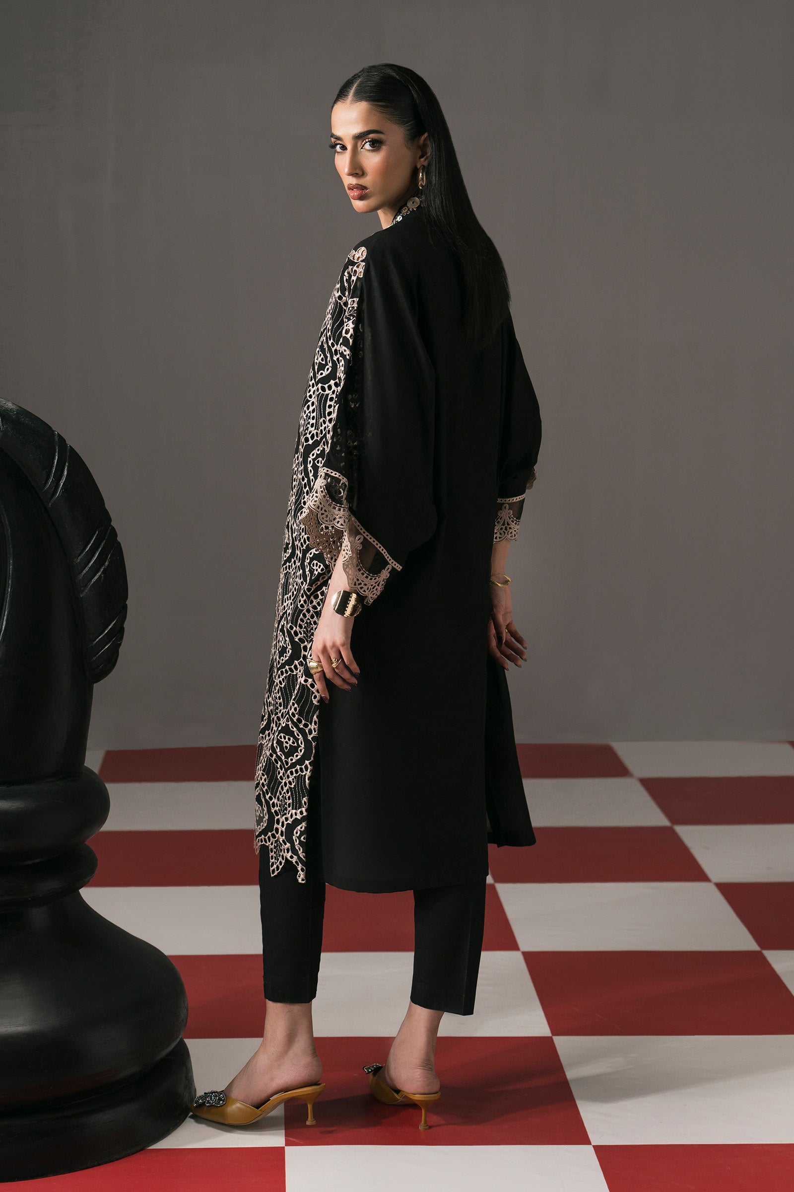 3 Piece Embroidered Lawn Suit