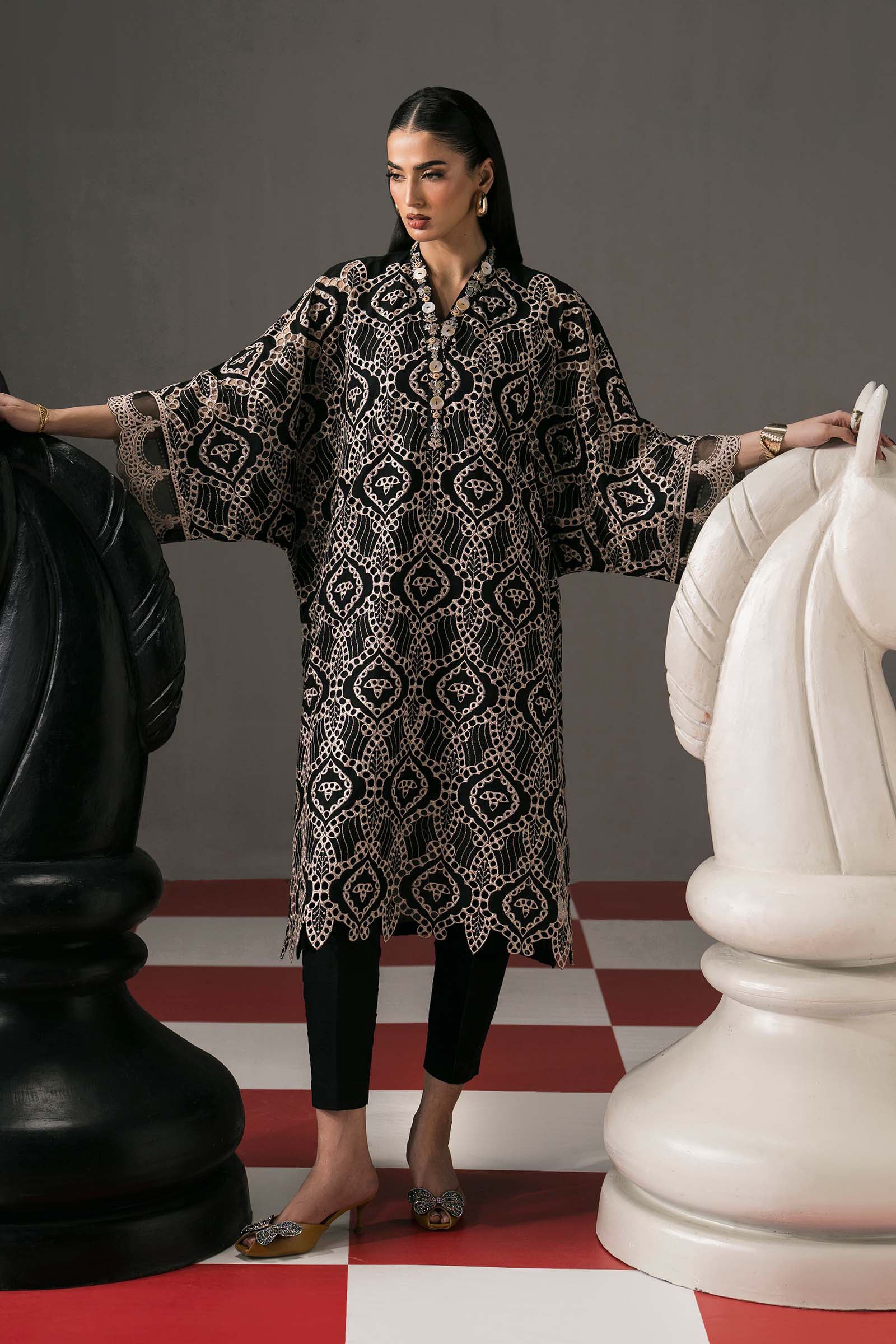 3 Piece Embroidered Lawn Suit