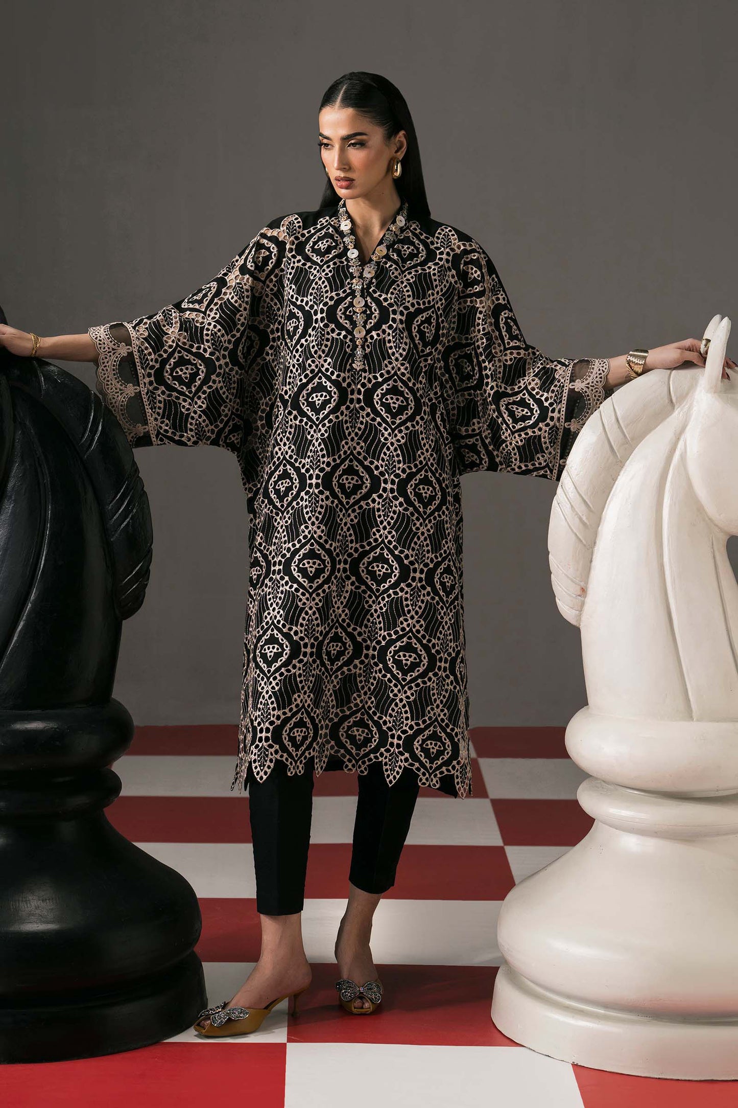 3 Piece Embroidered Lawn Suit