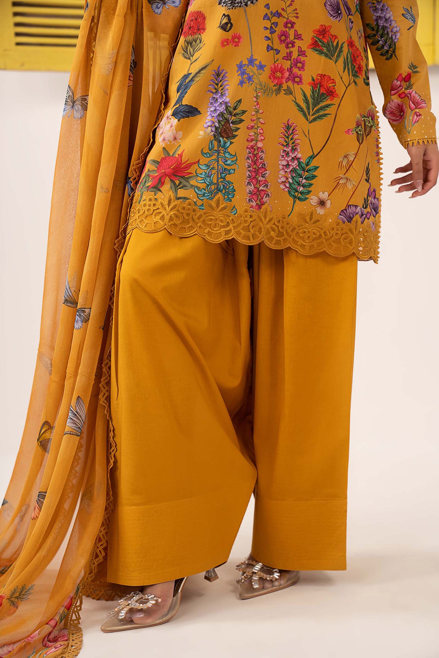 3 Piece Embroidered Lawn Suit