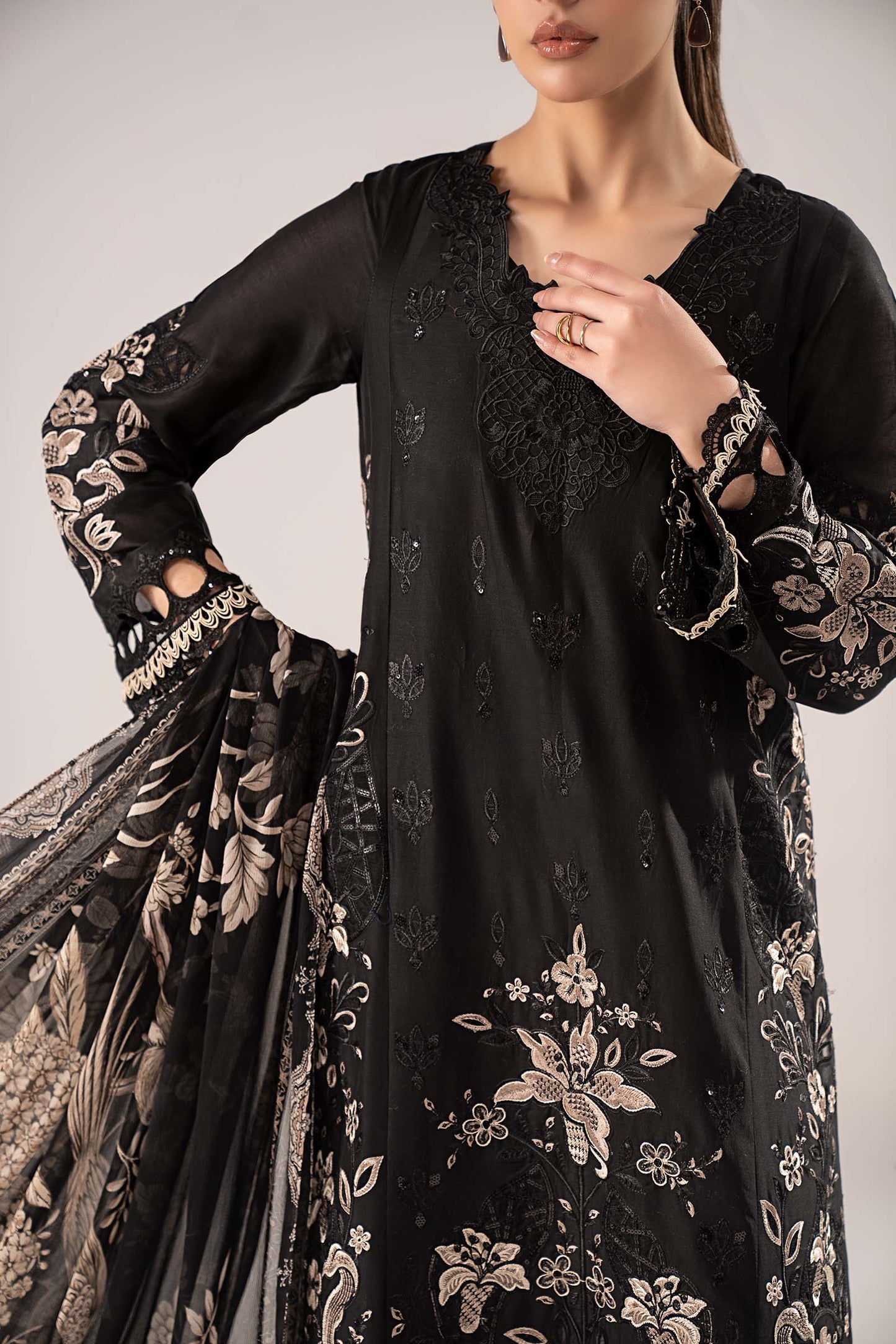 3 Piece Embroidered Lawn Suit