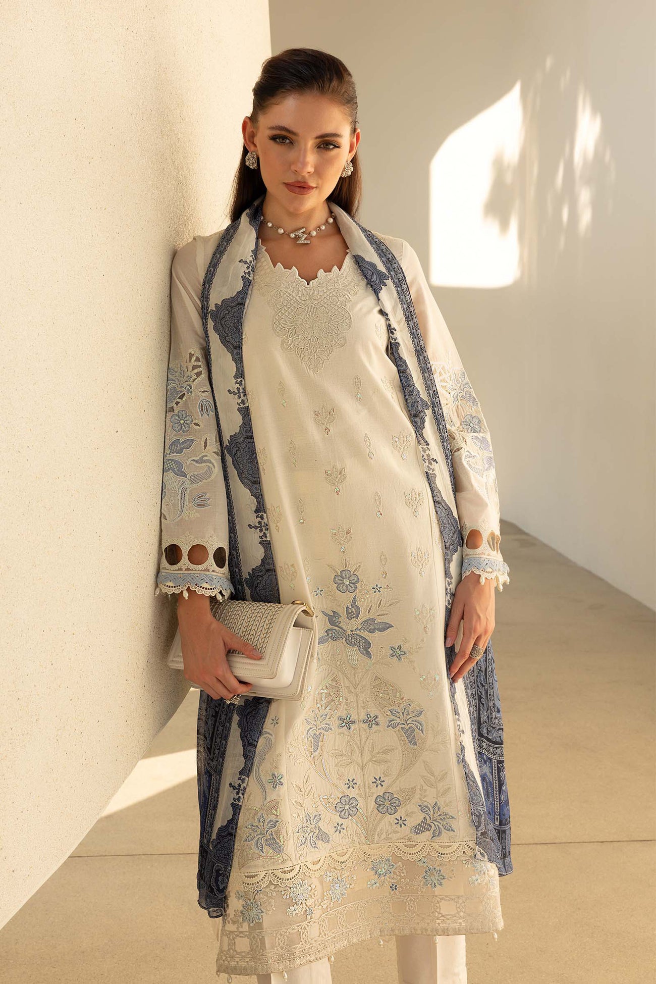 3 Piece Embroidered Lawn Suit