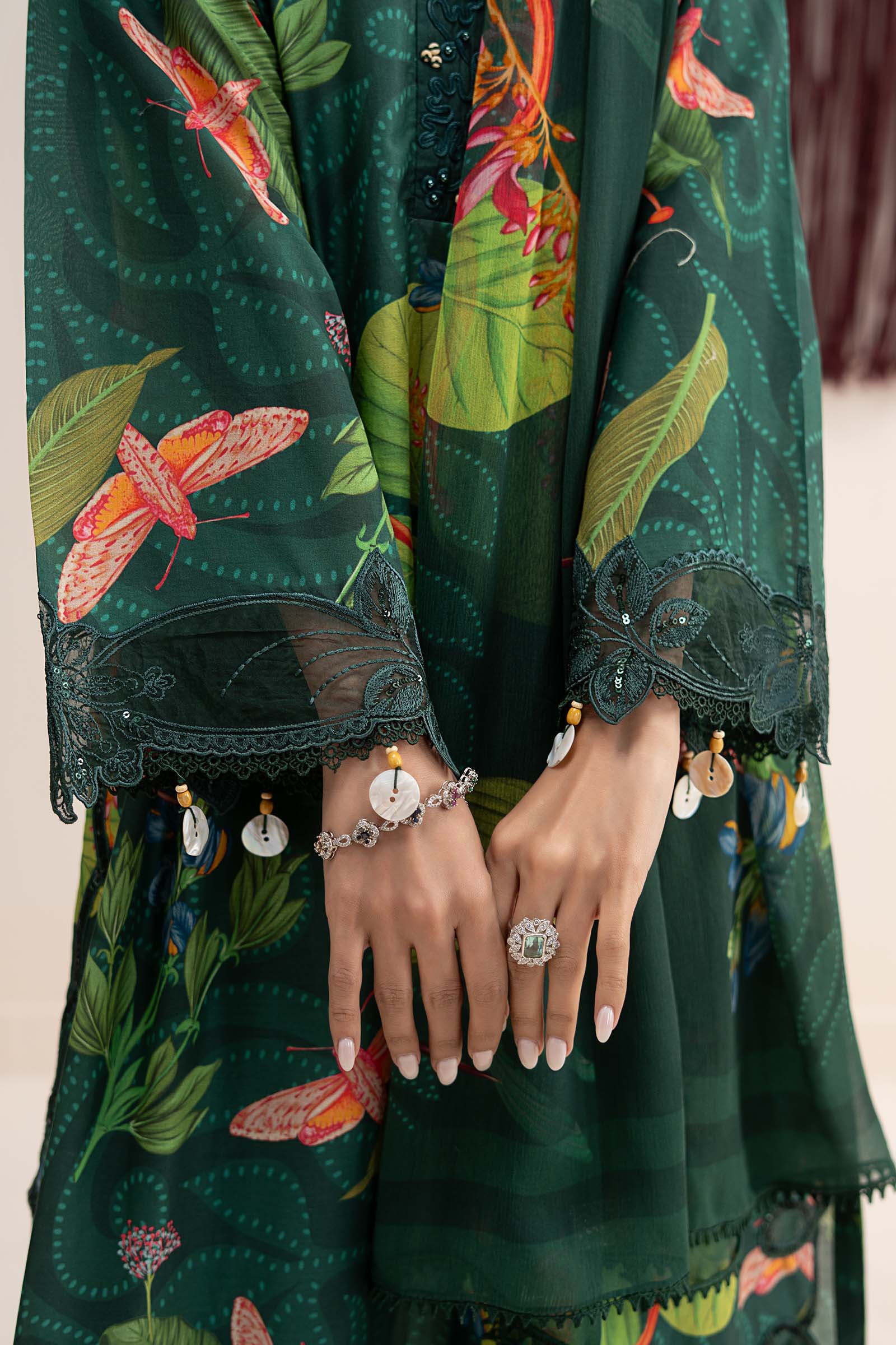 3 Piece Embroidered Lawn Suit
