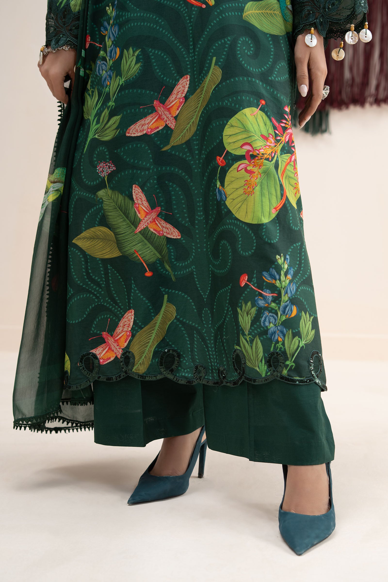 3 Piece Embroidered Lawn Suit