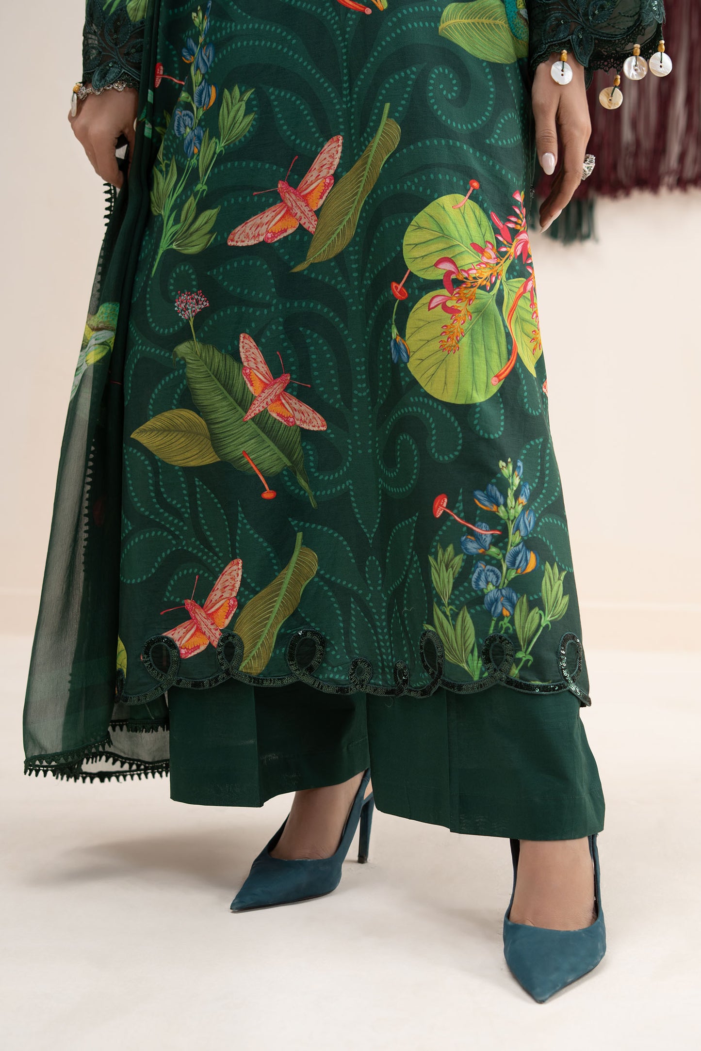3 Piece Embroidered Lawn Suit