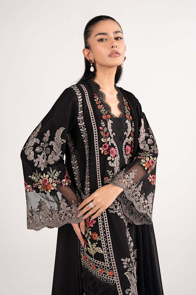Maria B 3 Piece Embroidered Lawn Suit, view 1