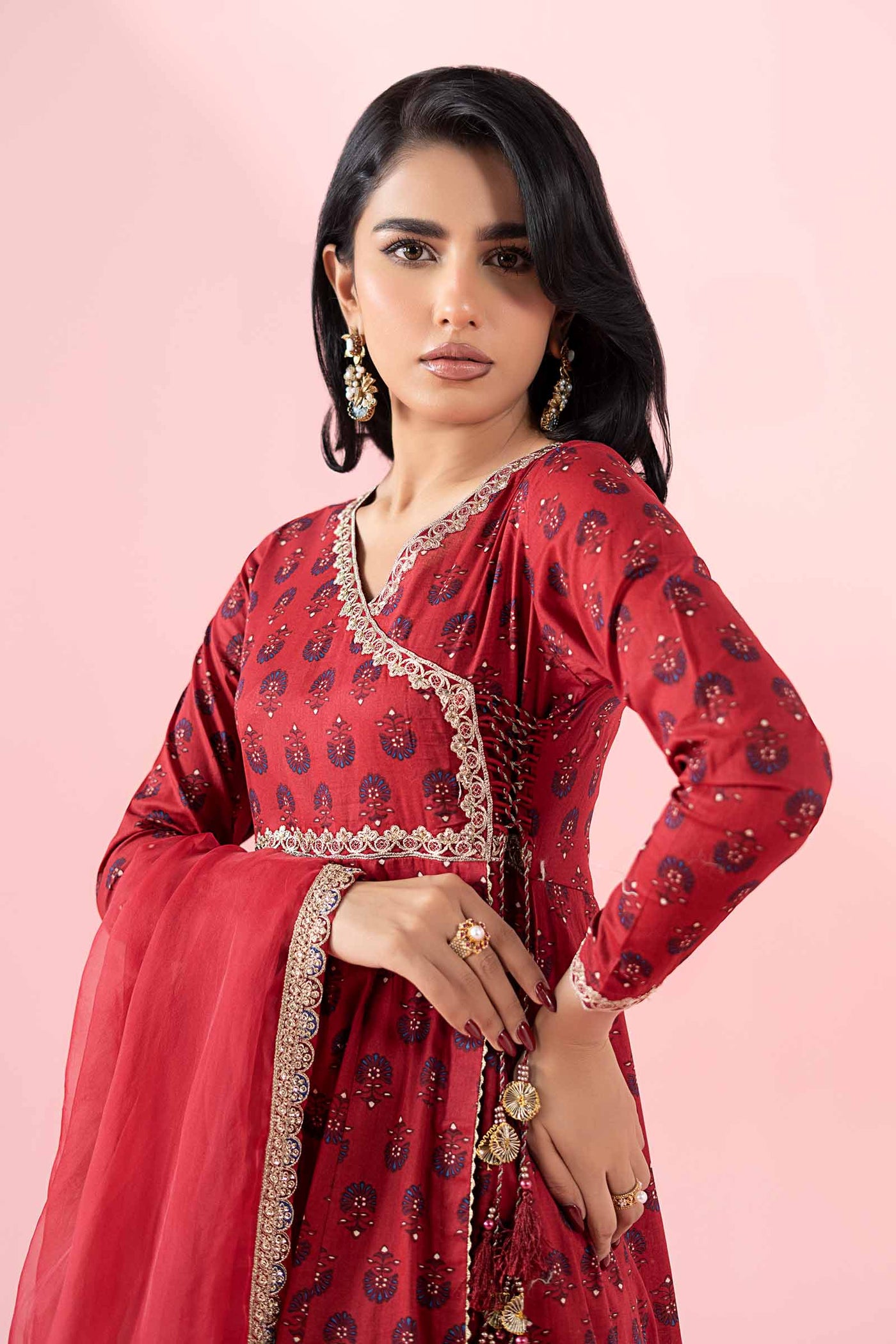 3 Piece Printed Lawn Suit |  DW-EA25-64