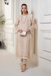 3 Piece Embroidered Self Jacquard Suit