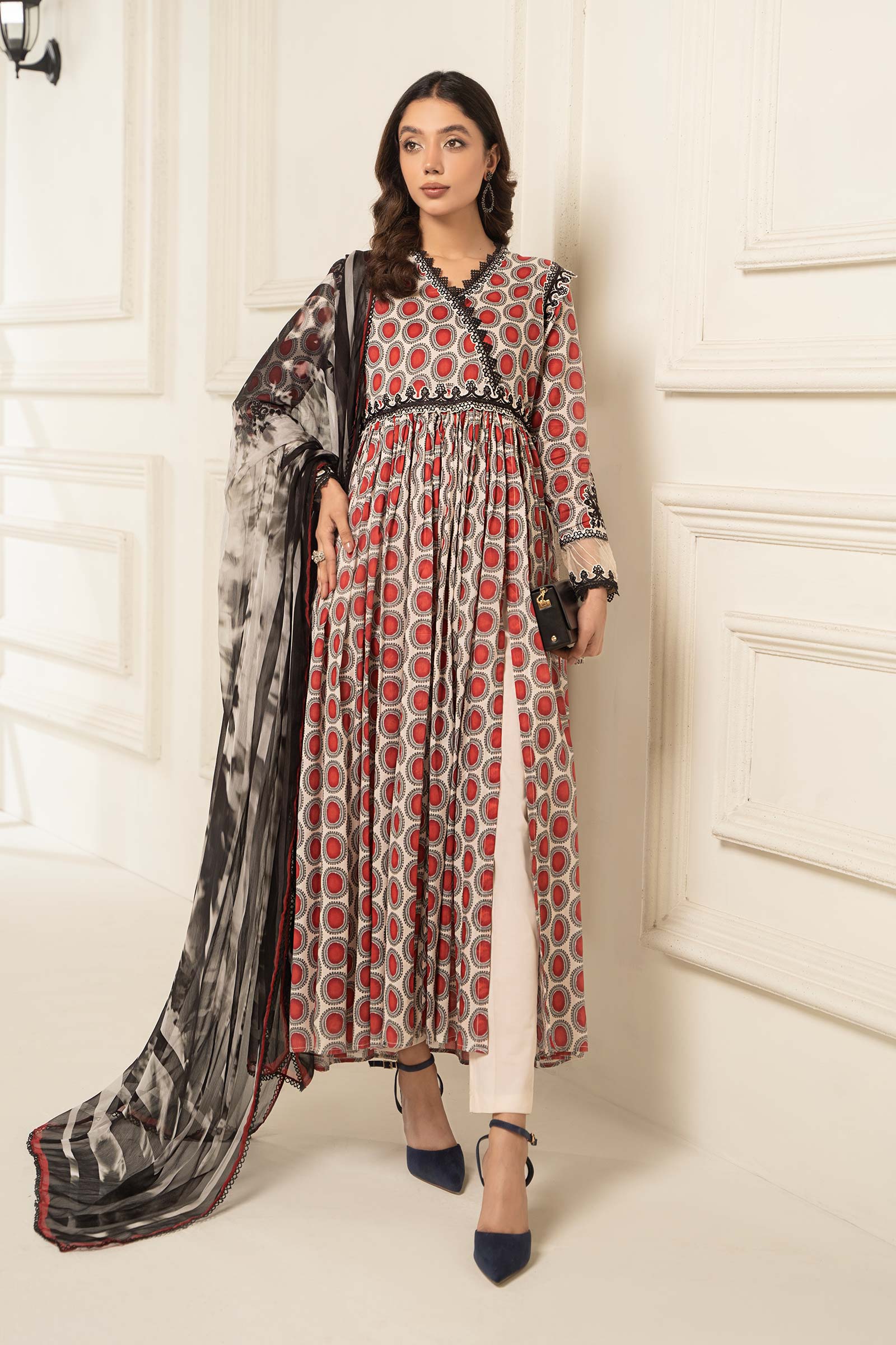3 Piece Printed Lawn Suit