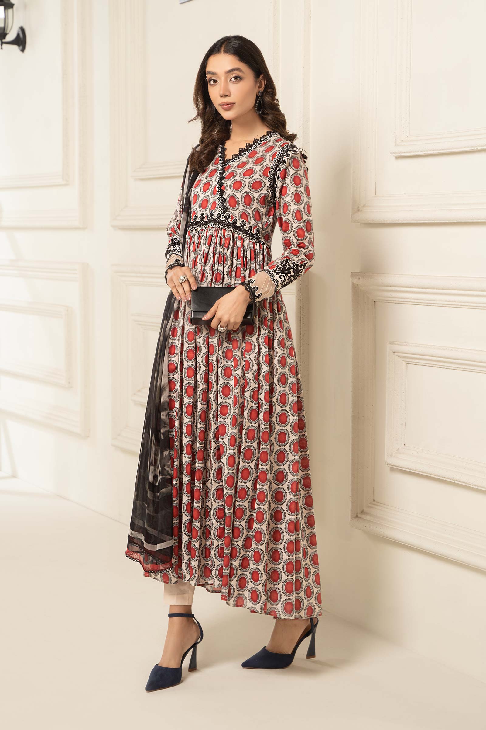 3 Piece Printed Lawn Suit