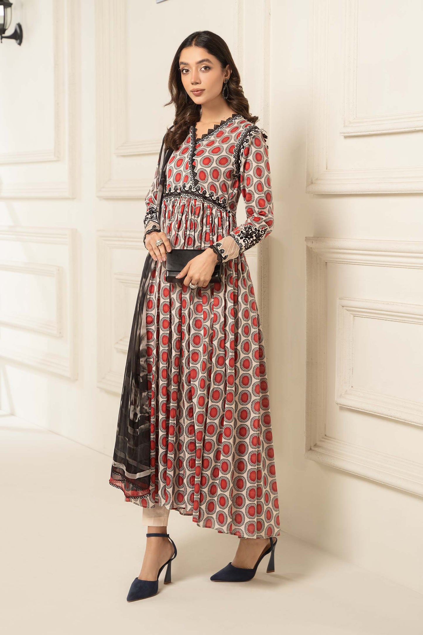 3 Piece Printed Lawn Suit