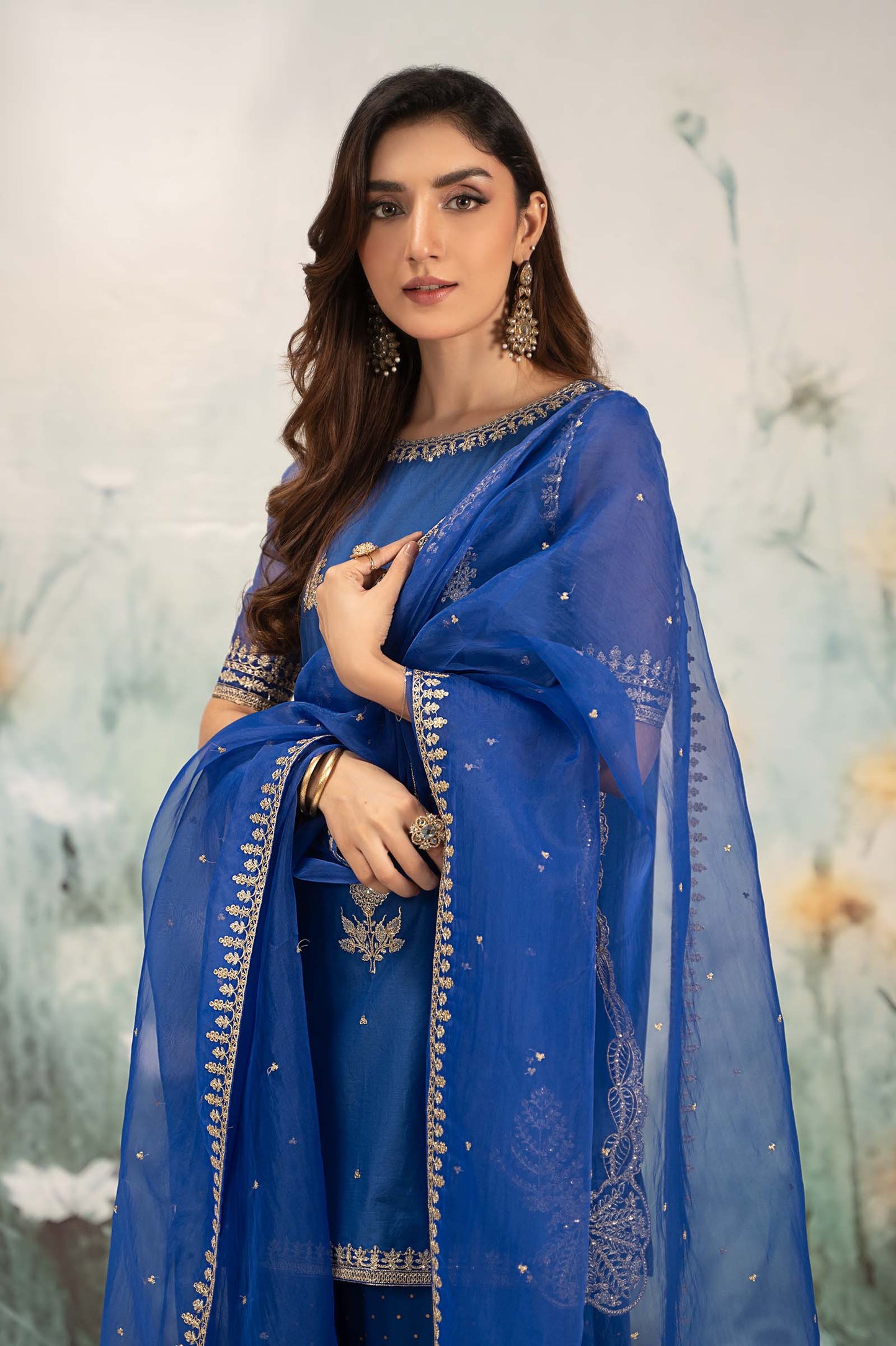 3 Piece Embroidered Lawn Suit