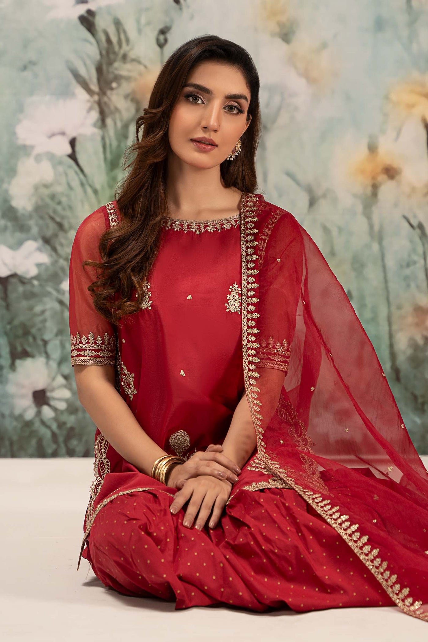 3 Piece Embroidered Lawn Suit