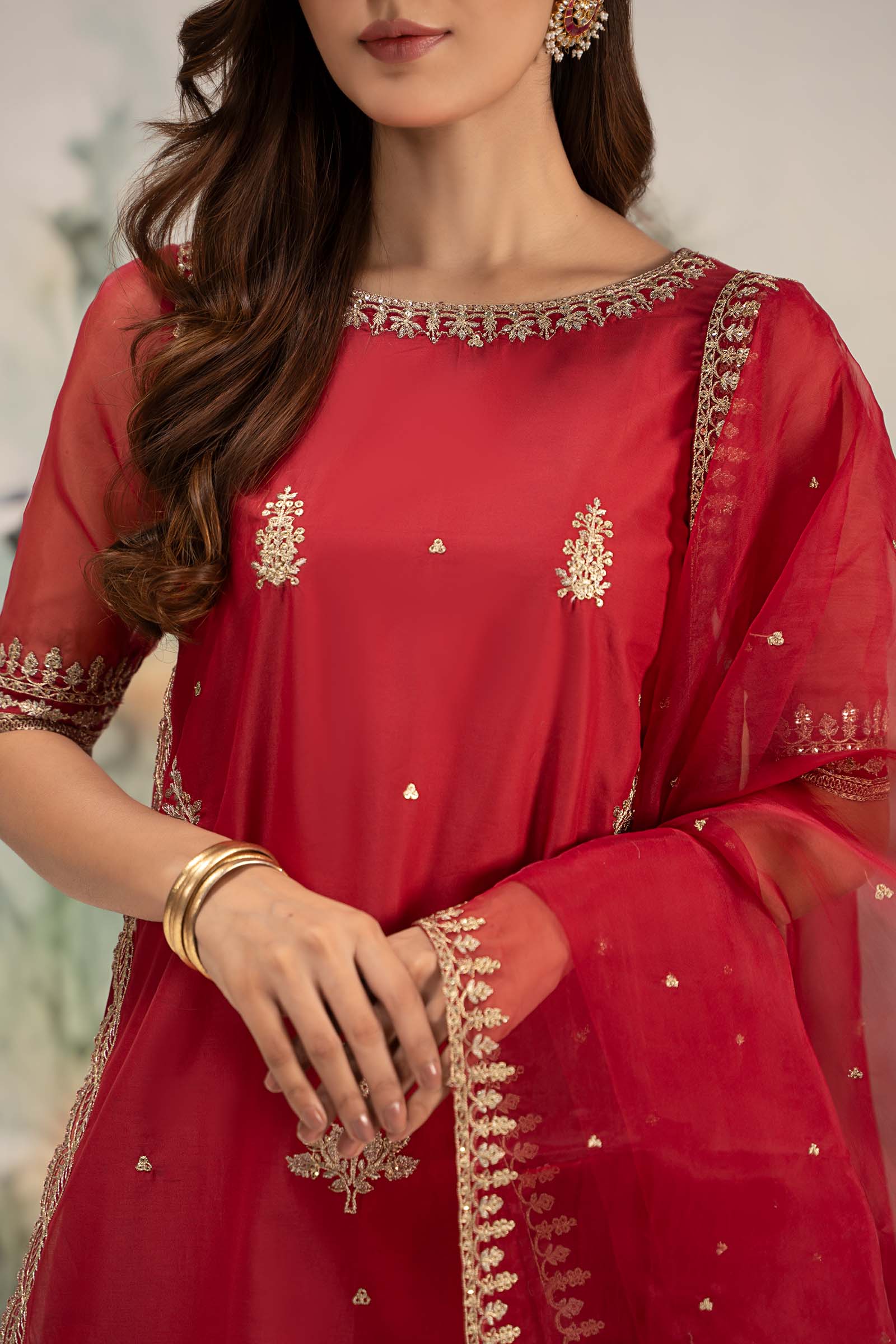 3 Piece Embroidered Lawn Suit