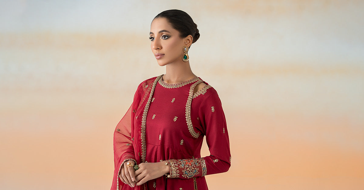 3 Piece Embroidered Lawn Suit