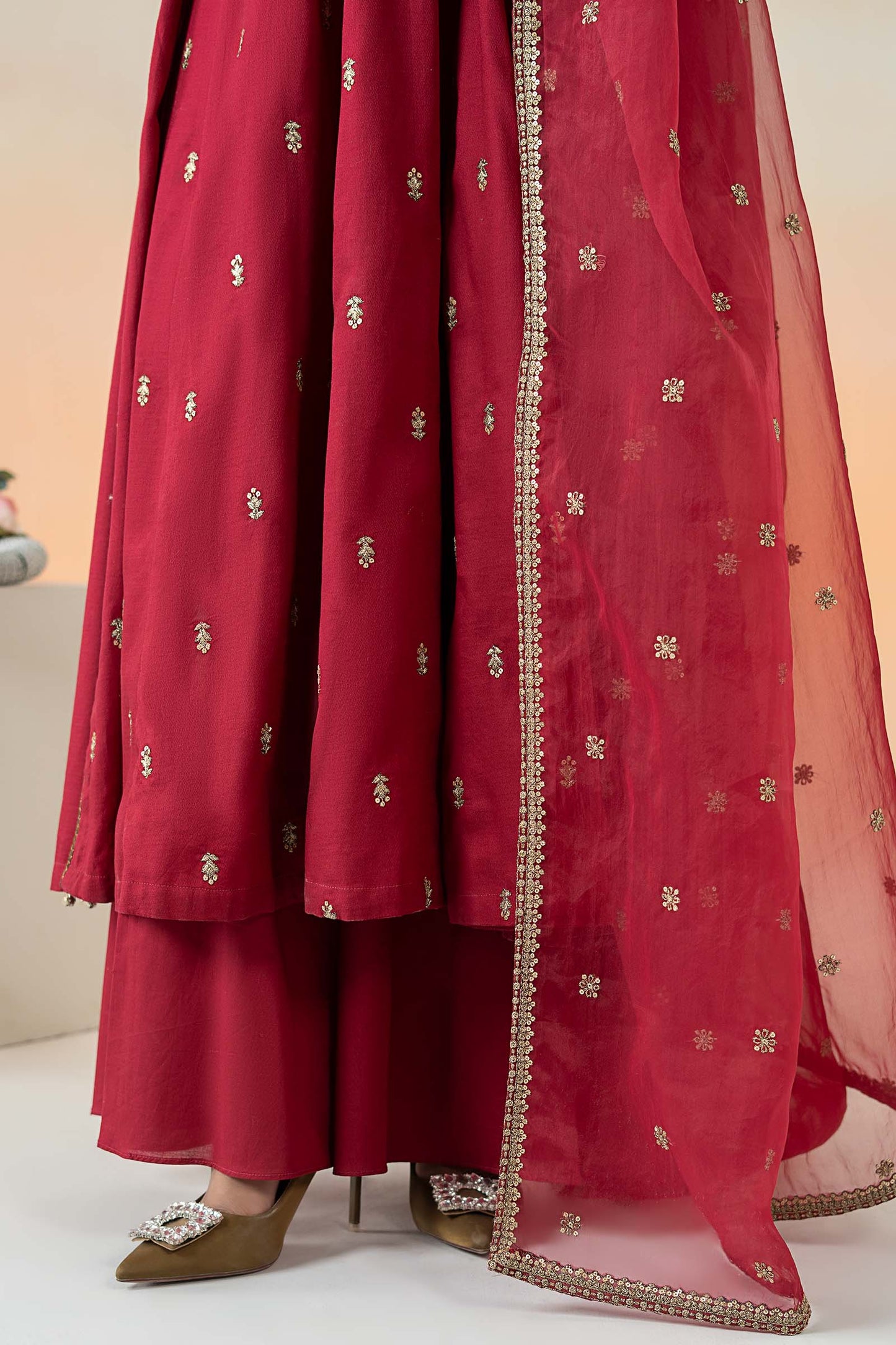 3 Piece Embroidered Lawn Suit