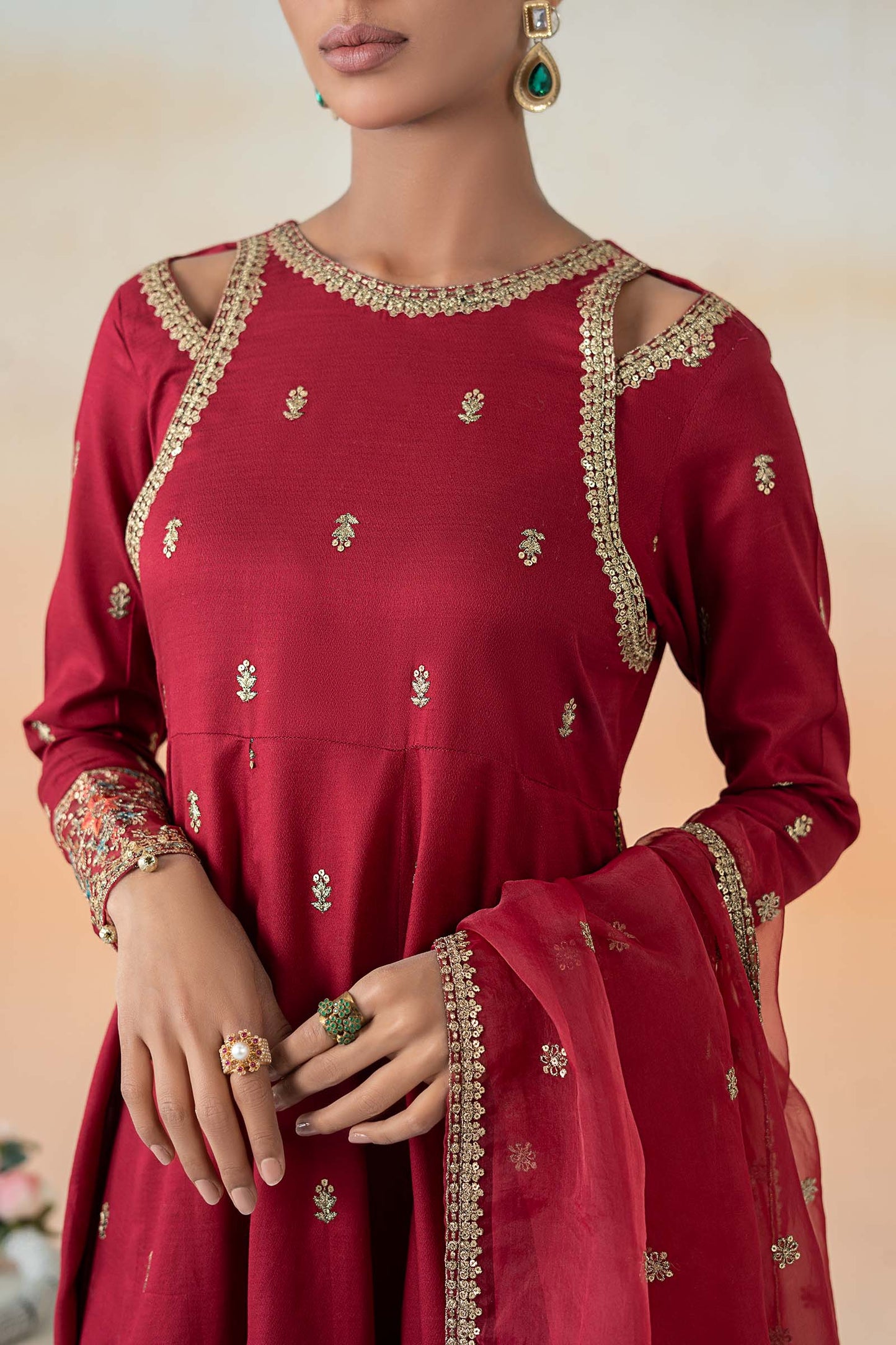 3 Piece Embroidered Lawn Suit