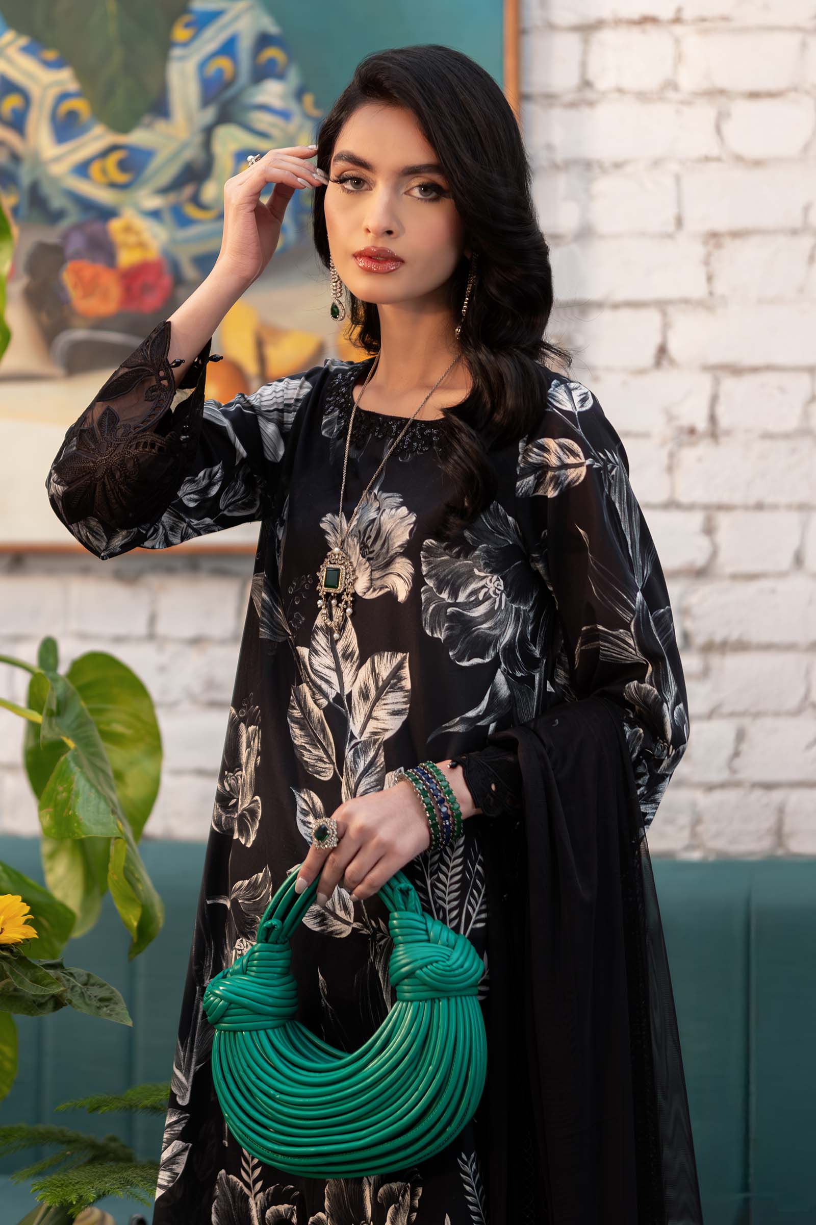 3 Piece Printed Lawn Suit