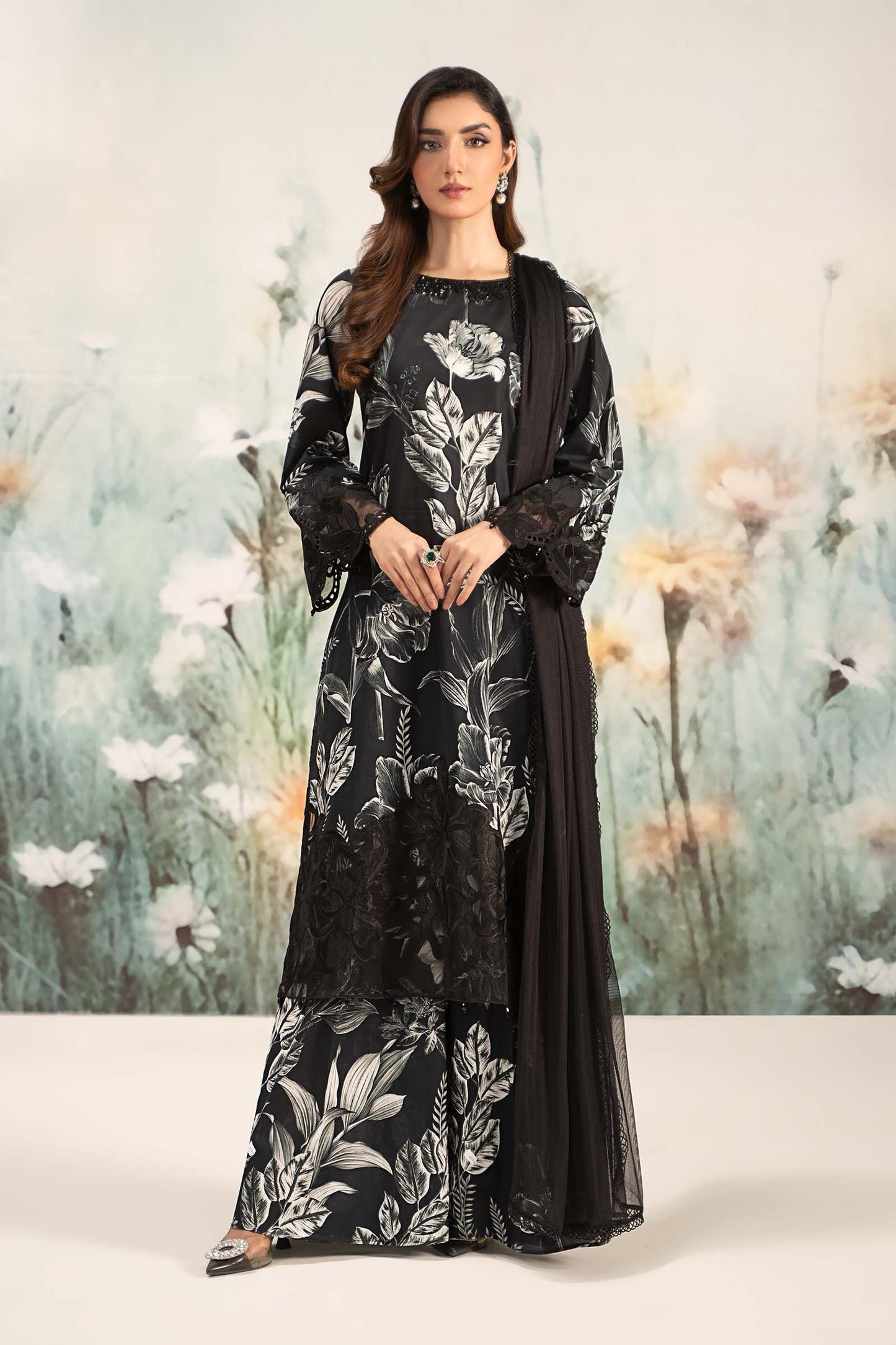 3 Piece Printed Lawn Suit