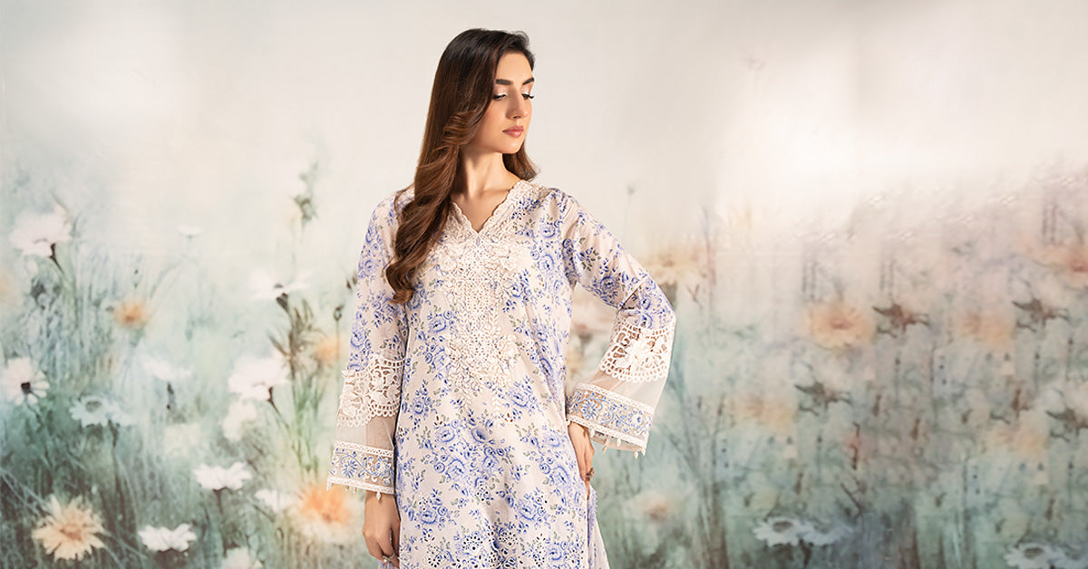 3 Piece Printed Lawn Suit