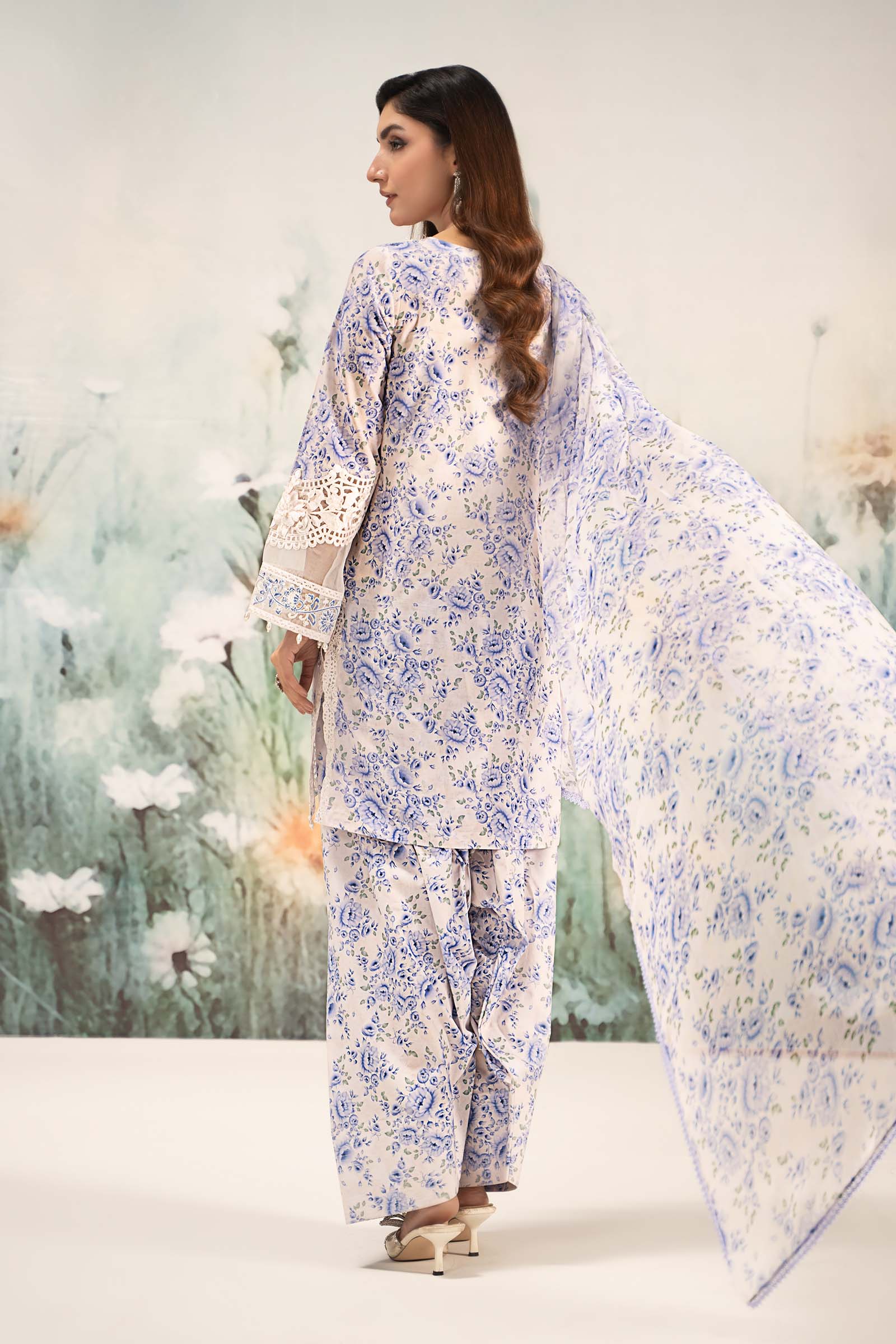 3 Piece Printed Lawn Suit