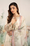 3 Piece Embroidered Self Jacquard Lawn Suit