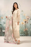 3 Piece Embroidered Self Jacquard Lawn Suit