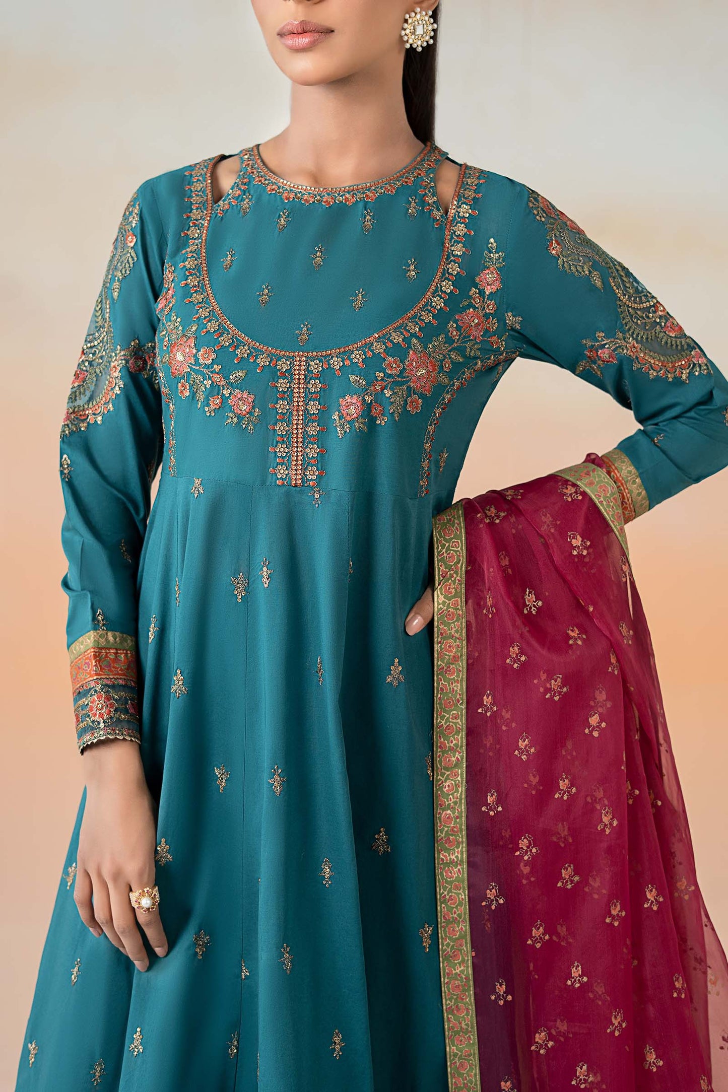 3 Piece Embroidered Lawn Suit