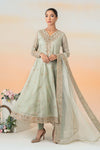 3 Piece Embroidered Cotton Net Suit