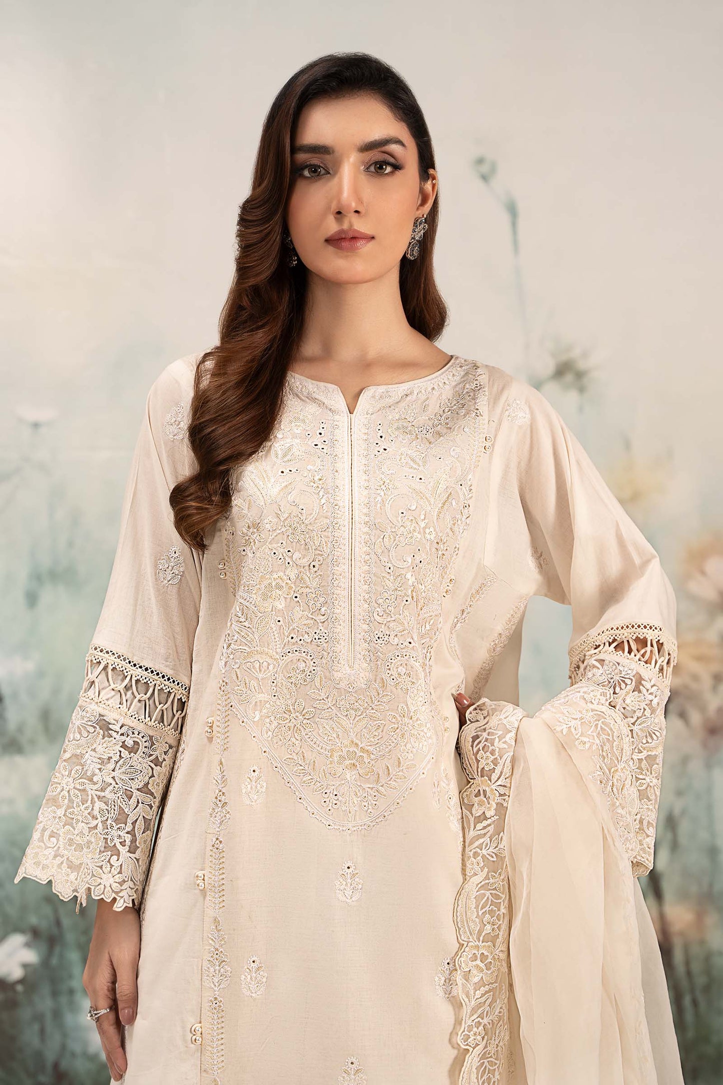 3 Piece Embroidered Lawn Suit