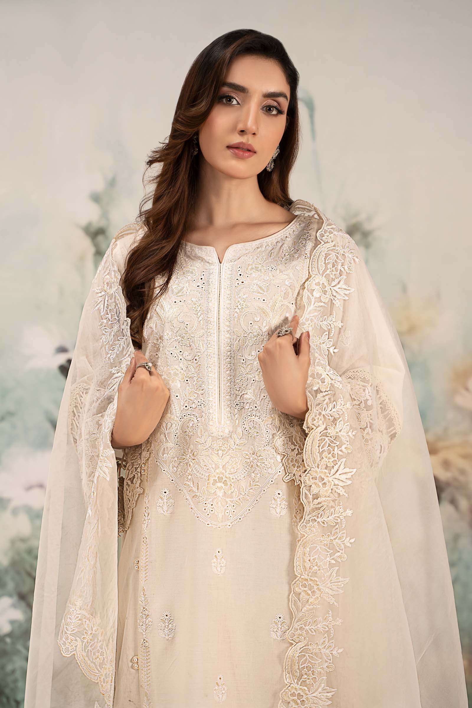 3 Piece Embroidered Lawn Suit