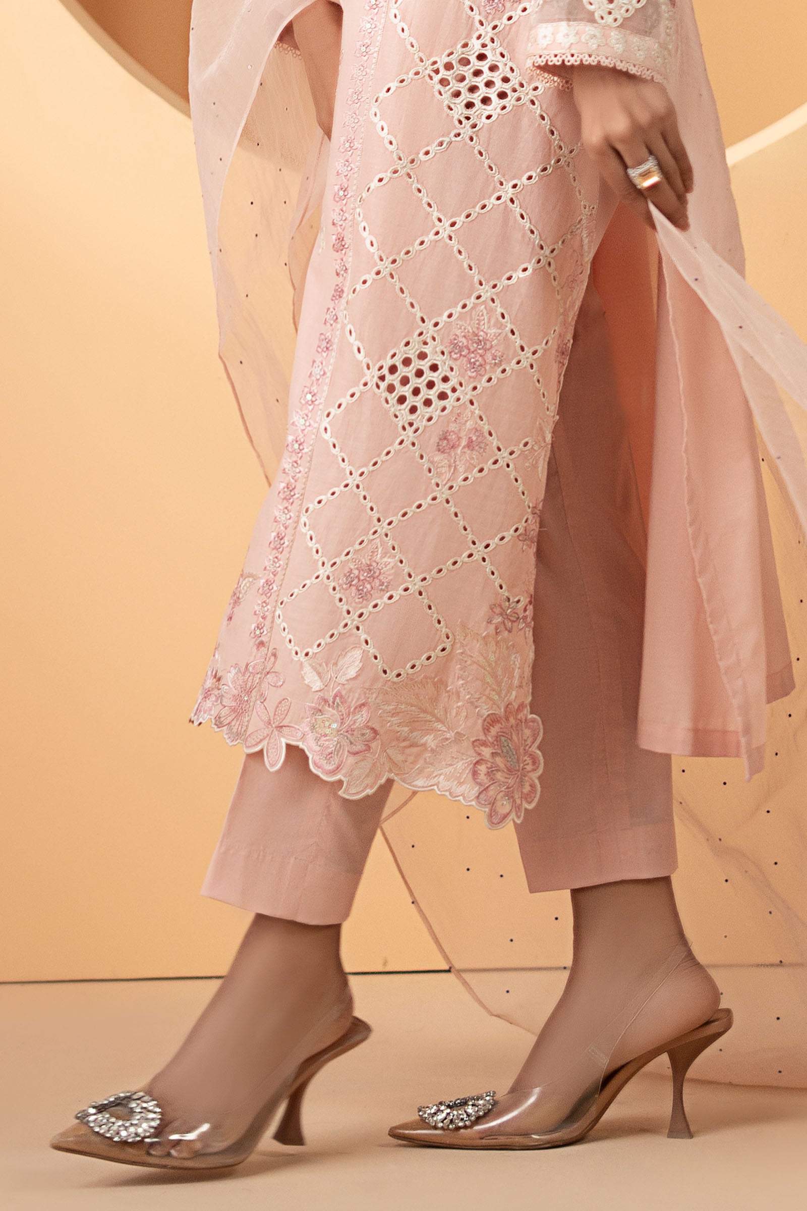 3 Piece Embroidered Lawn Suit