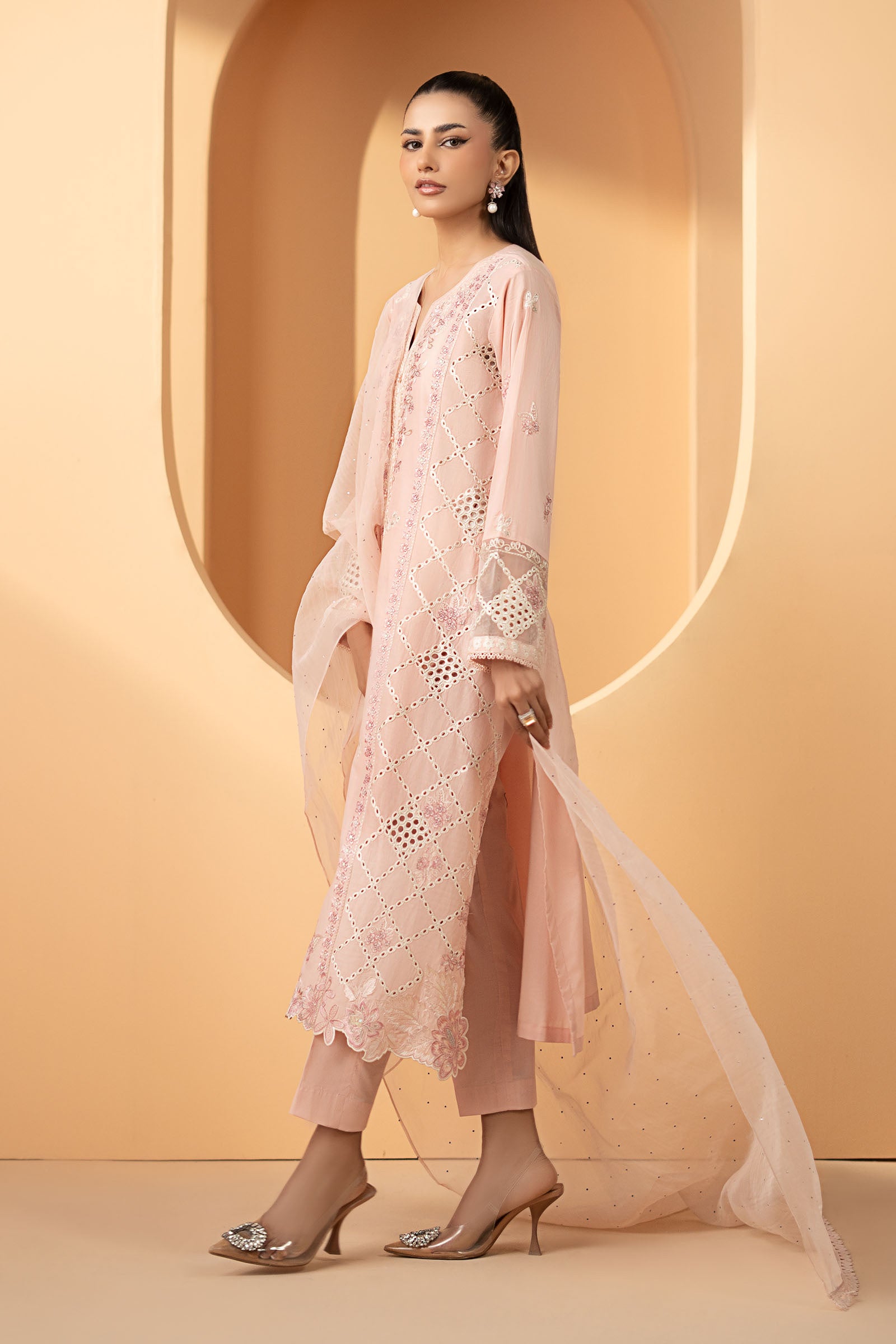 3 Piece Embroidered Lawn Suit