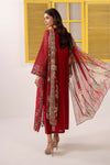 3 Piece Embroidered Dobby Lawn Suit