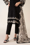 3 Piece Embroidered Chiffon Suit