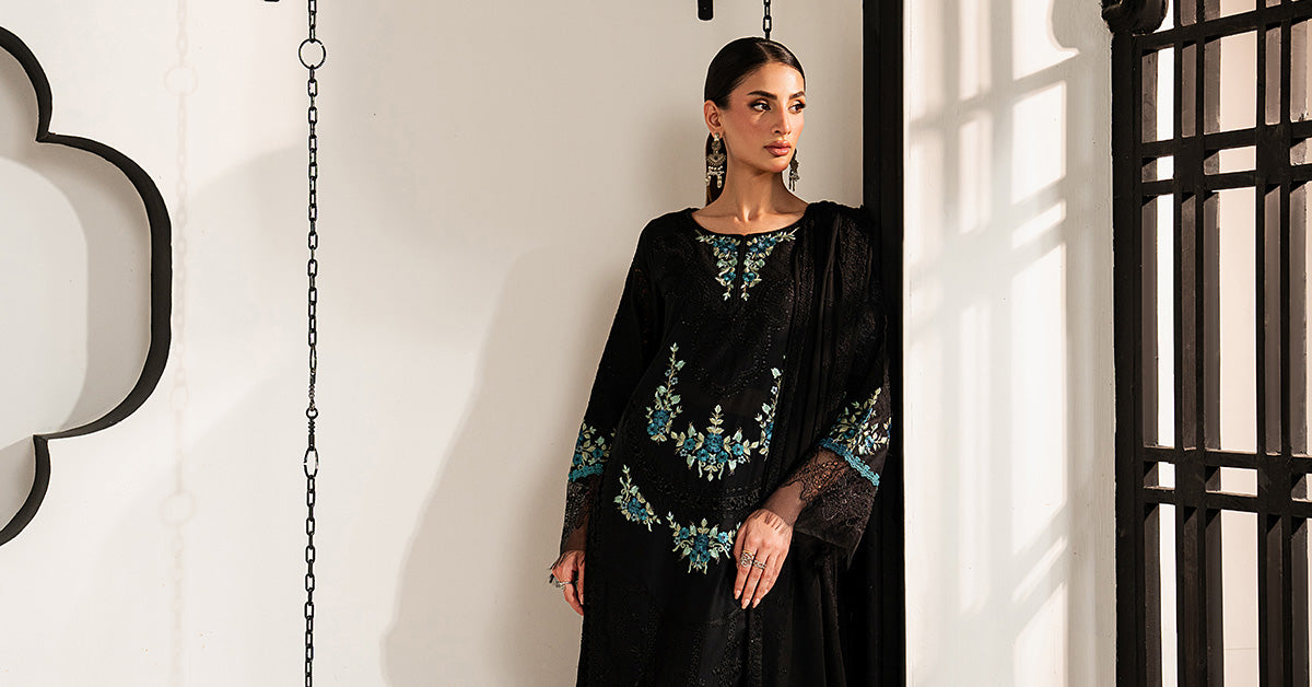 3 Piece Embroidered Lawn Suit