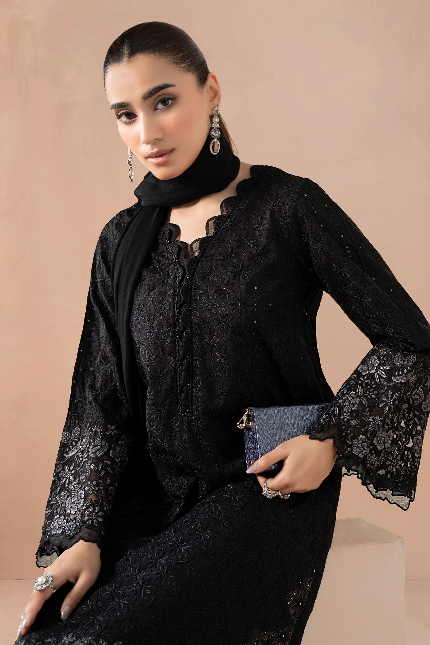 3 Piece Embroidered Lawn Suit