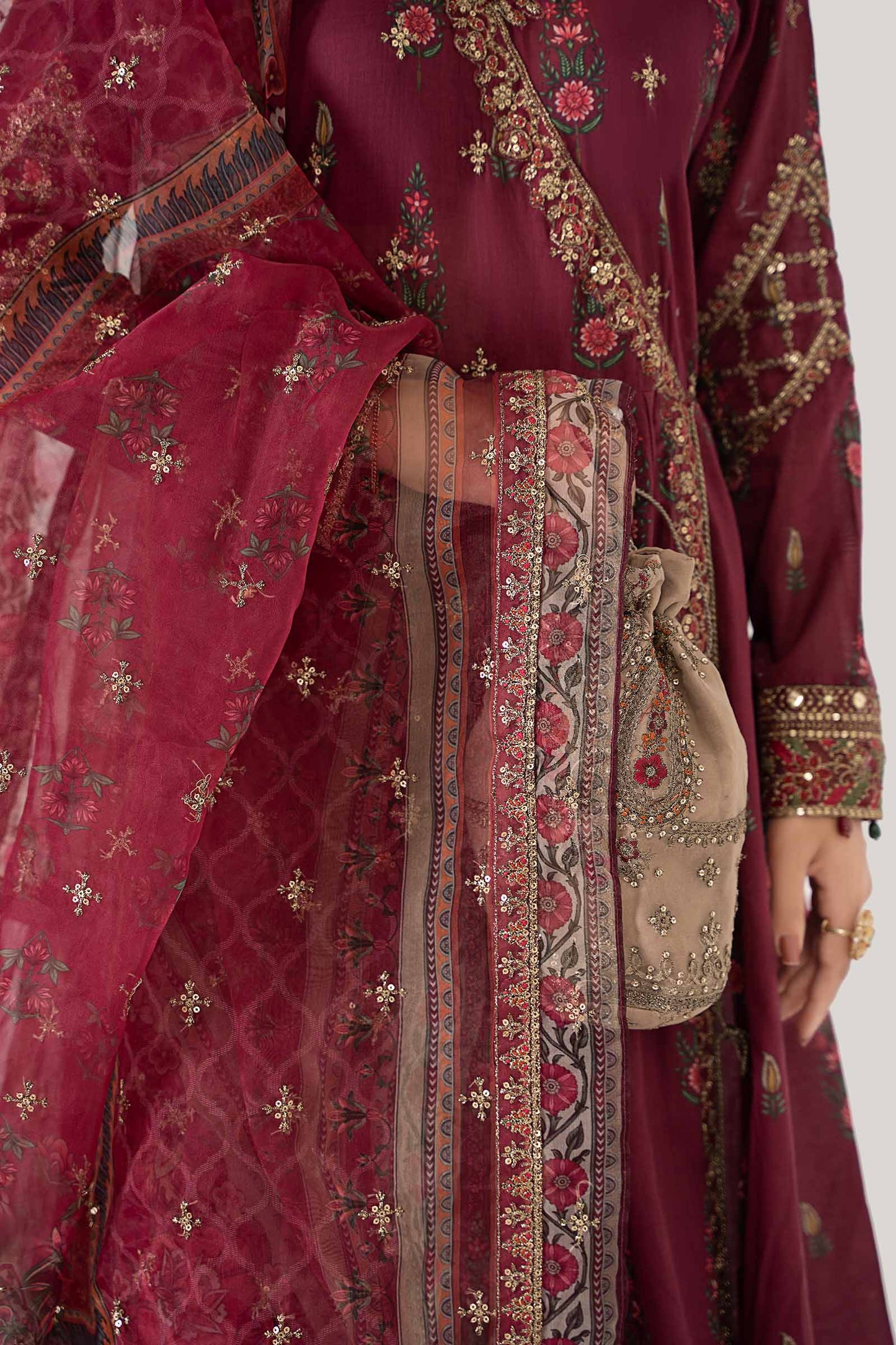 3 Piece Printed Lawn Suit