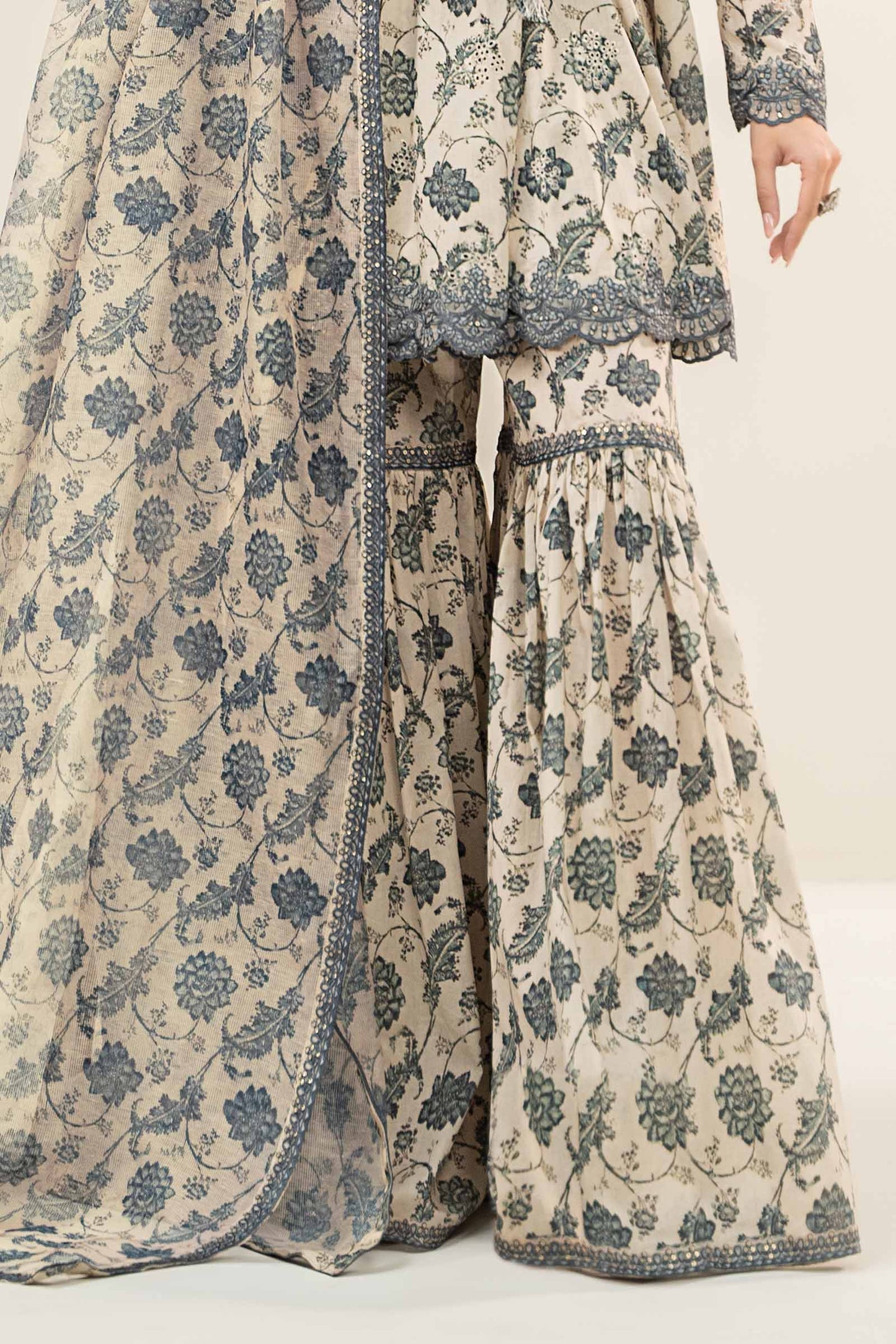 3 Piece Printed Lawn Suit