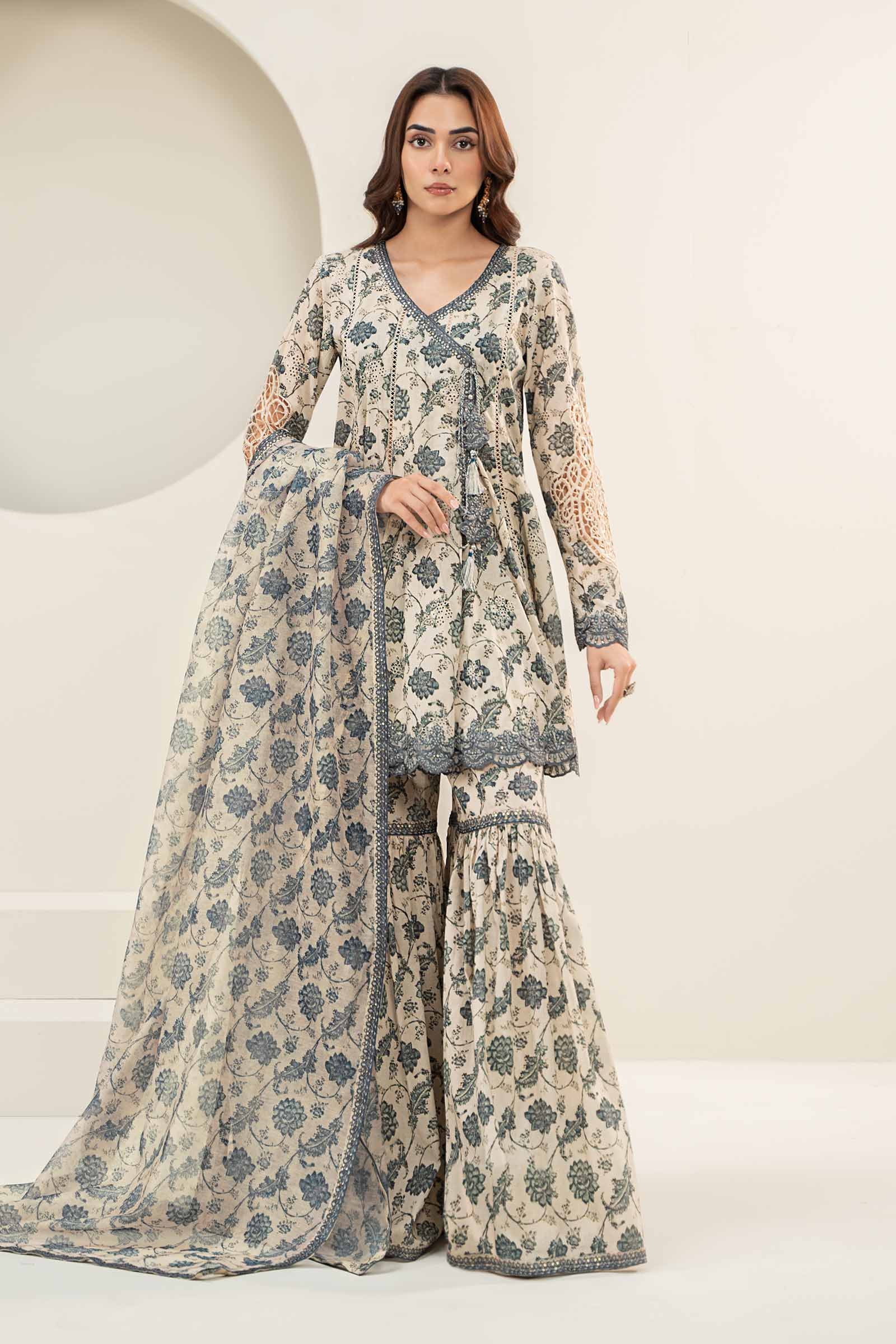3 Piece Printed Lawn Suit
